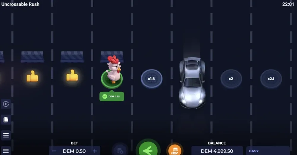 uncrossable rush slot